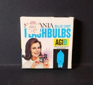 Bombillas Sylvania Blue Dot (SIN USAR, CAJA ABIERTA) AG1B - 12 bombillas - Brandis Drug  - Imagen 1 de 9
