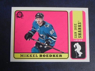2018-19 18/19 O-Pee-Chee OPC RETRO #263 Mikkel Boedker San Jose Sharks - Image 1 of 2