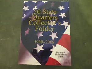 1999 - 2008 Fifty State Quarter Album P&D Mints Unc/Circulated (100 coins) - Picture 1 of 6