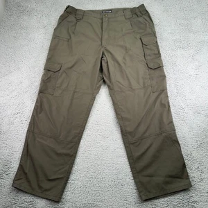 Pantalones tácticos 511 para hombre 40x30 (se adapta a 37x29) verde carga Ripstop ropa de trabajo utilitaria - Imagen 1 de 11
