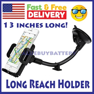 Car Windshield Mount Cradle Holder Stand GPS for Cell Phone Universal 360° - Picture 1 of 7