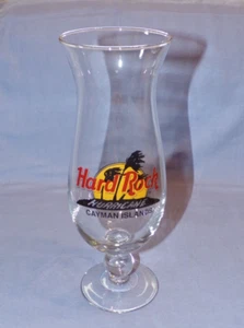 Hard Rock Cafe Hurricane Cocktail Alcohol Drinking Glass Souvenir Cayman Islands - Picture 1 of 2