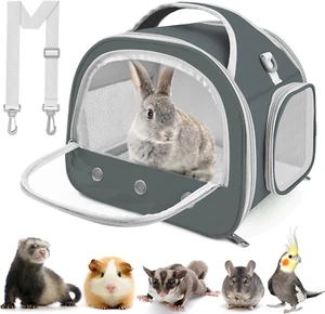 Soft-Sided Foldable Pet Carrier Bag With Shoulder Strap Removable Airline Approv - Picture 1 of 5
