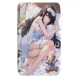 Sexy Nap Girl Playing Card Play Mat Anime Playmat Desk Mouse Pad Wrist Rests - Picture 1 of 6
