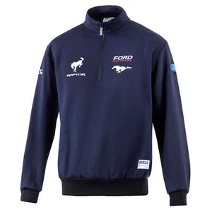 2025 Sparco Ford Performance Half Zip Sweatshirt Jumper Official Merchandise - Picture 1 of 23