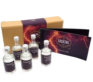 Gin Tasting Set Gin des Lebens 5x 50 ml Duke Finsbury Hendricks Brokers Brooklyn - Bild 1 von 3