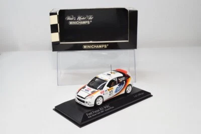 B21 1:43 MINICHAMPS 430 028927 FORD FOCUS RS WRC #27 MONTE CARLO RALLY 2002 MIB - Immagine 1 di 4