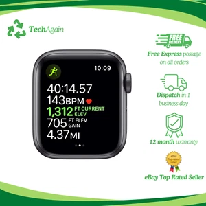 Apple Watch Series 5 44mm Aluminum Case (GPS) – Watch Only – Good Condition - Picture 1 of 4