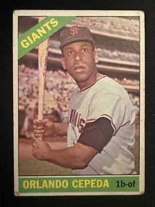 1966 Topps - #132 Orlando Cepeda - San Francisco Giants - Bild 1 von 6