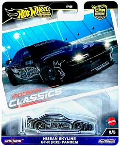 HOT WHEELS MODERN CLASSICS NISSAN SKYLINE GT-R R32 PANDEM CHASE PREMIUM - Picture 1 of 2