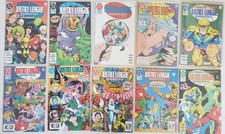 JUSTICE LEAGUE QUARTERLY #1-17 (1990) DC COMICS 80 PAGES! FULL COMPLETE SERIES!!