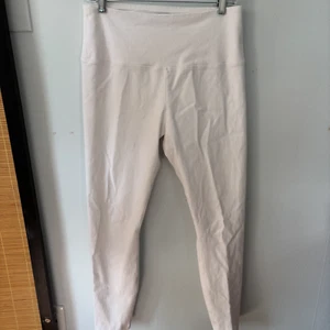 Lysse Large L White Jean Cotton Blend Leggings - Shapewear - Picture 1 of 4