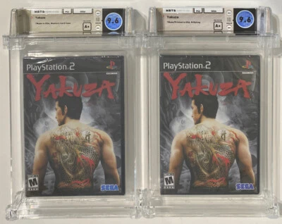 (2) MINT 9.6 A+ SEALED PS2 Yakuza RARE 1st Print & 2nd WATA Sony PlayStation 2 - Image 1 of 4