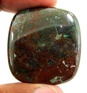 101.25 Ct Natural Chrysocolla Loose Gemstone Stone Cab Wire Wrap Stone - 23816 - Picture 1 of 2