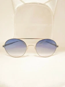 MADISON AVENUE MOD SUNGLASSES: MA205S-4 COL: SILVER LENSES:SHADED BLUE - Picture 1 of 4