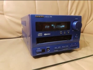 Onkyo CD Receiver CR 185 Blau ! Amp Tuner Kompakt Anlage - Bild 1 von 3