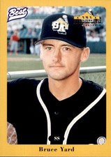 1996 San Antonio Missions Best #26 Bruce Yard Indiana Pennsylvania Baseball Card