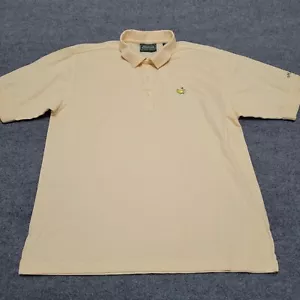 Masters Collection Golf Polo Shirt Mens L 60's Two-Ply Mercerized Cotton Augusta - Picture 1 of 9