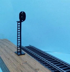 HO Scale Railroad Block Signals Manual Operating 2 Color Block Signals W/Diagram - Picture 1 of 1