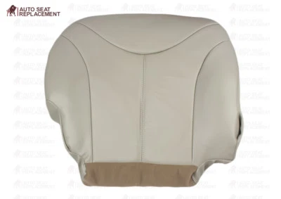 2000 2001 2002 GMC Yukon XL 1500 2500 SLT SLE  Driver Bottom Seat Cover Tan - Image 1 of 4