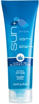Avon Sun + охлаждение после солнца нелипкий увлажняющий гель алоэ 250 мл - Изображение 1 из 3