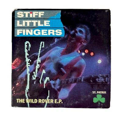 STIFF LITTLE FINGERS St. Patrix The Wild Rover EP 3" Mini CD VG+ Punk Rock - image 1 of 4