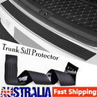 90cm Car Black Rear Bumper Protector Cover Sill Scuff Plate Trim Car Accessories