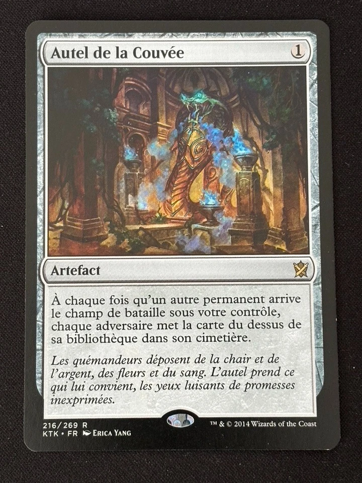 1x MTG Altar of the Brood (French) - Khans of Tarkir (KTK) #216 - Magic - Image 1 of 2