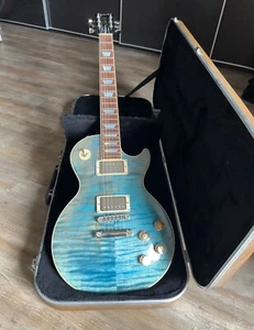 Gibson Les Paul Traditional Ocean Blue 2015 Sondermodell USA Mit Koffer - Bild 1 von 13