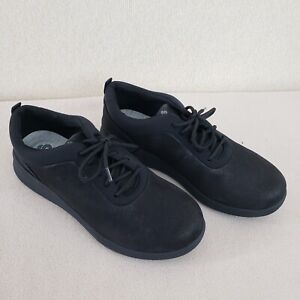 CLARKS Sillian 2.0 Pace Shoes Women Size 7.5 W Black Office Nurse -Never Worn