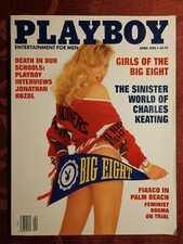 PLAYBOY April 1992 Shelley Michelle Charles Keating Cady Cantrell Jonathan Kozol