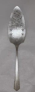 Servizio torte Wm A Rogers A1 Plus forato Oneida 1936 Meadowbrook Silverplate - Foto 1 di 8