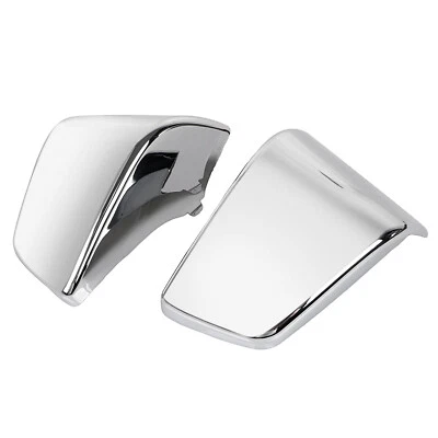 Chrome Battery Side Fairing Covers For Honda Shadow ACE VT400 VT750C 1997-2003 Foto 1 de 4