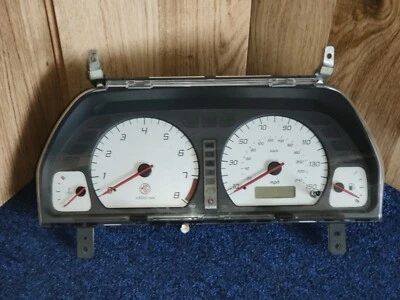 MG TF 160 2004 1,8 velocímetro relojes tablero velocímetro clúster blanco 112219 millas Foto 1 de 4
