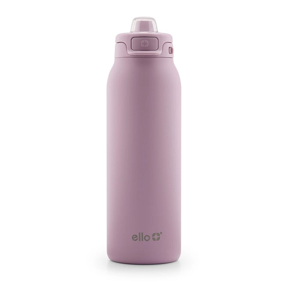 Ello Pop & Fill 32oz Stainless Steel Water Bottle with Quick Fill Technology,... - Image 1 of 4