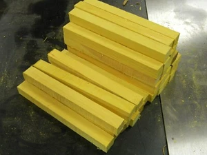Osage Orange pen/spindle/stricker blanks 3/4x3/4x8 - Picture 1 of 3