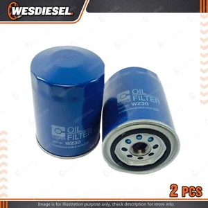 2 x Wesfil Oil Filters fits Holden Torana LC LH LJ LX UC 2.8 3.3 4.1L Carb WZ30 - Picture 1 of 2