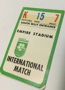 NASL Vancouver Whitecaps vs. Manchester City (England) soccer ticket stub - Picture 1 of 1