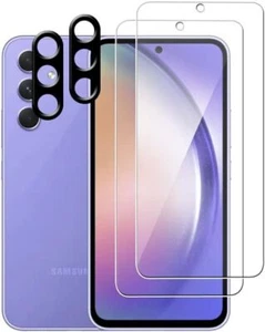 Samsung Galaxy A56 A36 A26 A16 5G 2x Schutzglas + 2x Kamera Panzerfolie Hartglas - Bild 1 von 7