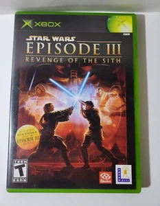 Star Wars Revenge Of The Sith For Microsoft Xbox Complete Disc Manual Case - Bild 1 von 2