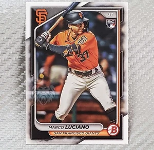 Marco Luciano RC 📈 2024 Bowman Rookie Base #18 San Francisco Giants - Bild 1 von 2