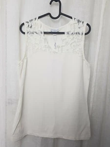 Queenspark White Top, Size M. A - Picture 1 of 7