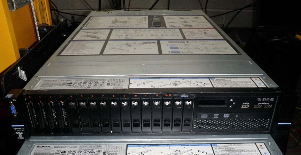 Lenovo System x3650 M5 Server-2x E5-2650 V3-10C 2.3GHz-256GB-4x 800GB SAS SSD-B - Image 1 of 1