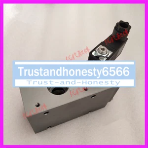 1PCS NEW FOR with Solenoid Valve Fit Atlas Copco Blow Down Block 2605694850 - Picture 1 of 1