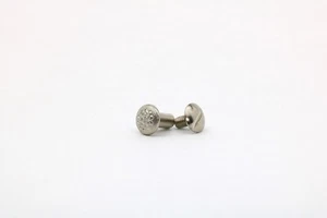 Viti Chicago 1/2" ottone nichelato disegno floreale - Foto 1 di 2