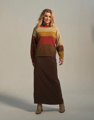 Sirdar Loveful Atmosphere sweater knitting pattern Recycled yarn/wool 10770 - Image 1 of 4