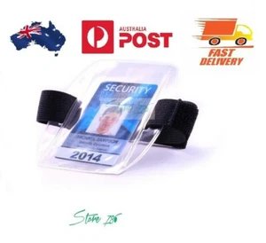 Armband ID Card Badge Holder for Security Officer Guards for All AUS Stock - Picture 1 of 5