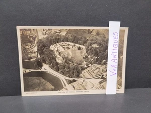 Aerial View Tickhill Castle Doncaster Yorkshire Postcard - Real Photo Posted - Picture 1 of 2