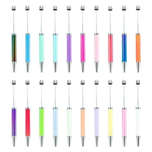 Bolígrafo con cuentas de 10 piezas Bolígrafo de novedad Bolígrafo de escritura Bolígrafo de tinta negra - Imagen 1 de 28