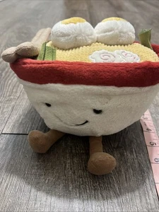 NUEVO CON ETIQUETAS Jellycat Divertible Ramen Fideos Cuenco Comida Peluche Peluche Juguete Suave Nuevo con Etiquetas - Imagen 1 de 5